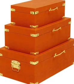 Box Noah Orange (3/Set)