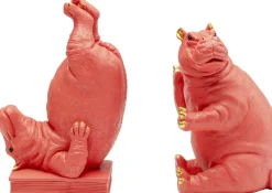 Buchstütze Hippo Pink (2/Set)