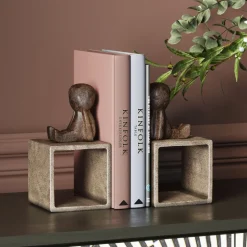 Buchstütze Little Males (2/Set)