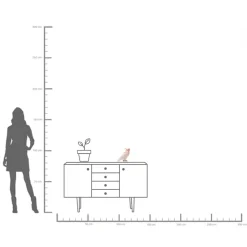 Deko Dose Exotic Bird 23cm