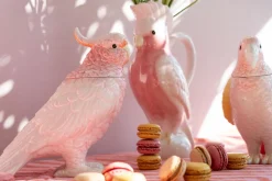 Deko Dose Exotic Bird Giallo 23cm