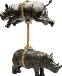 Deko Figur Artistic Rhino 46cm