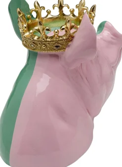 Deko Figur Crowned Pig 28cm