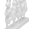Deko Figur Dancing Rabbits 40cm