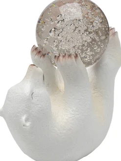 Deko Figur Disco Polar Bear 26cm