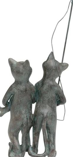 Deko Figur Fisher Cats 28x12cm