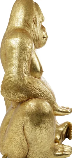 Deko Figur Gorilla Gold XL 180