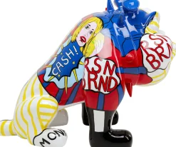 Deko Figur Graffiti Dog 110cm