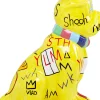 Deko Figur Graffiti Dog Gelb 122cm