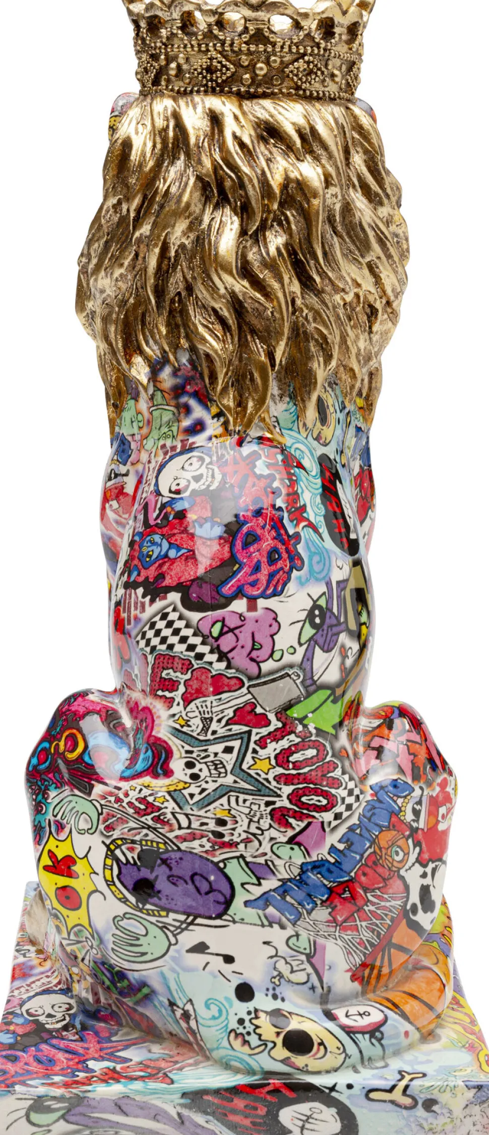 Deko Figur Graffiti King Lion 29cm