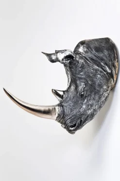 Deko Kopf Rhino Antique