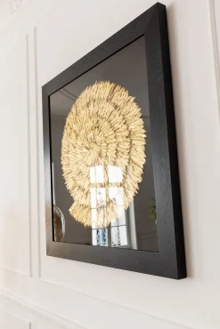 Deko Rahmen Golden Snail 120x120cm