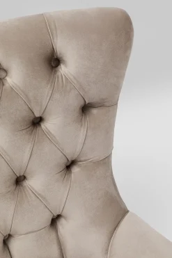 Drehsessel Bellissima Velvet Taupe