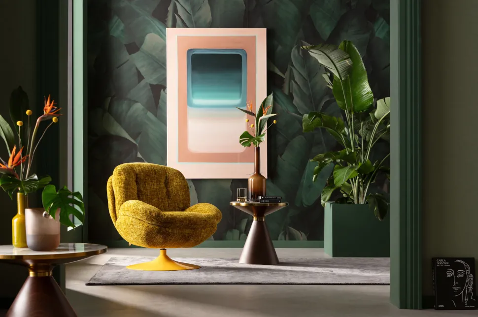 Drehsessel Cosy Grün