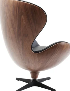Drehsessel Lounge Black Walnut