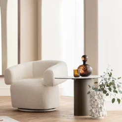 Drehsessel Maye Creme