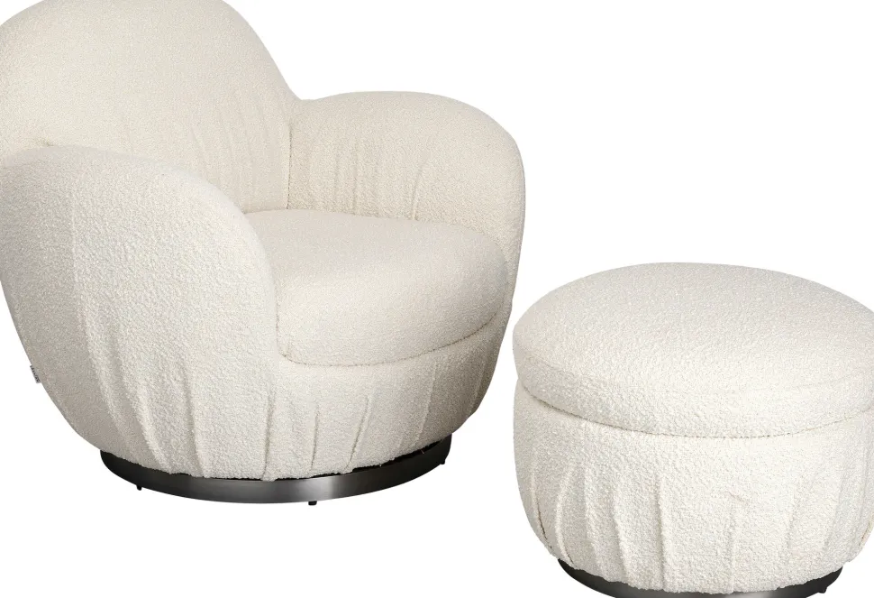 Drehsessel Nube Boucle