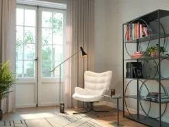 Drehsessel Oscar Boucle Creme