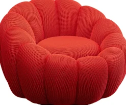 Drehsessel Peppo Bloom Rot