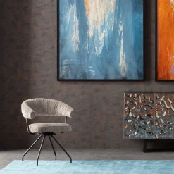 Drehstuhl Arabella Silber