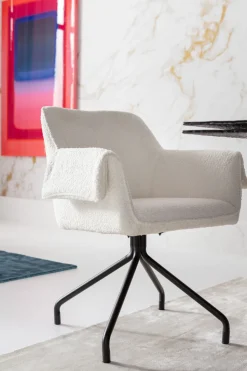 Drehstuhl Bess Creme