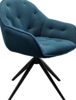 Drehstuhl Carlito Mesh Petrol