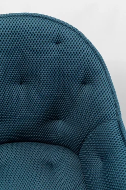 Drehstuhl Carlito Mesh Petrol