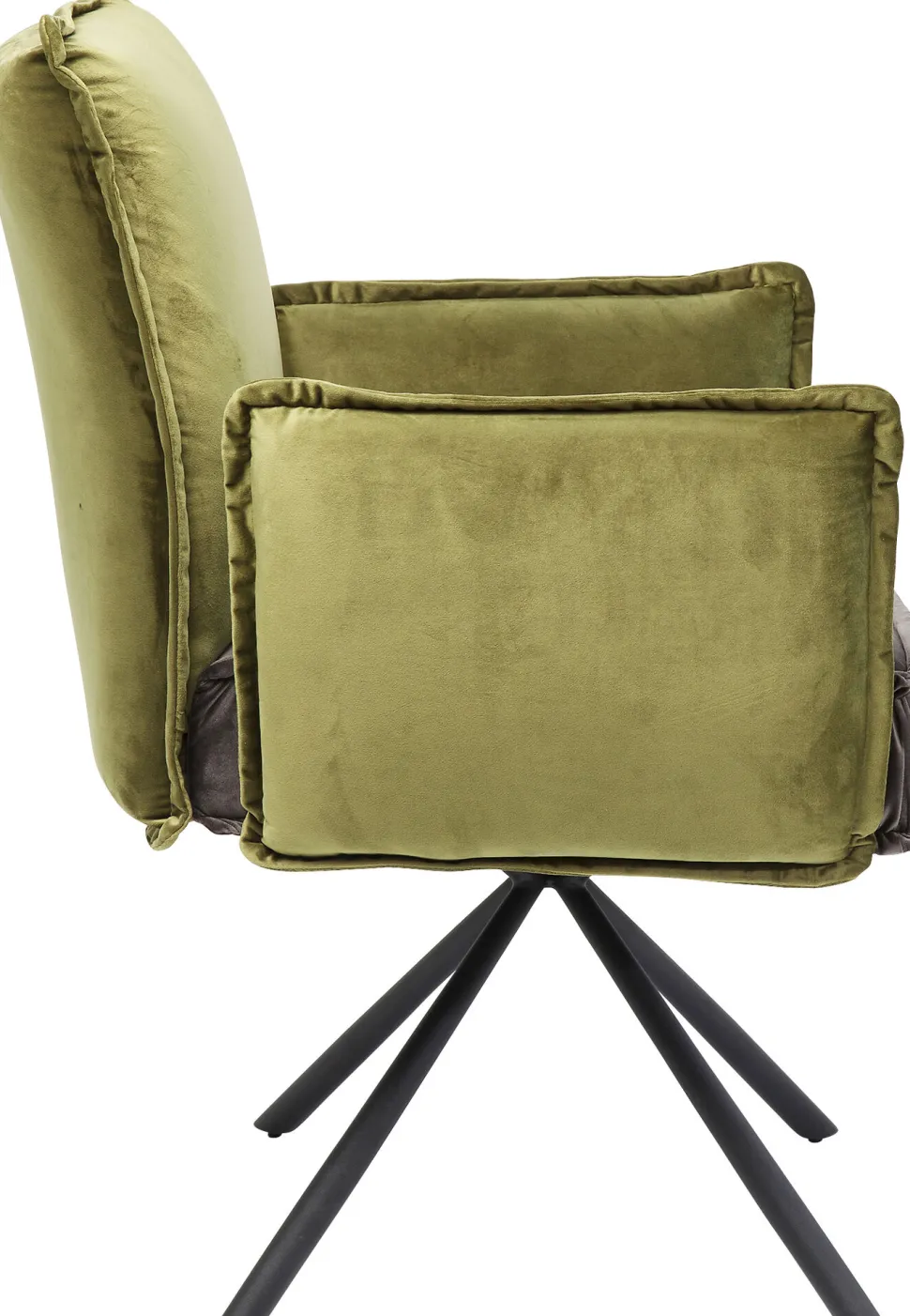 Drehstuhl mit Armlehnen Chelsea Grün