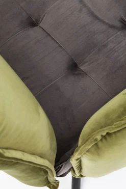 Drehstuhl mit Armlehnen Chelsea Grün