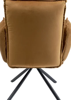 Drehstuhl mit Armlehnen Chelsea Braun