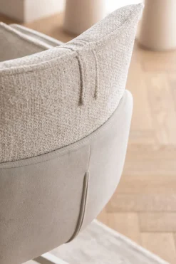 Drehstuhl mit Armlehnen Hilla Weiß