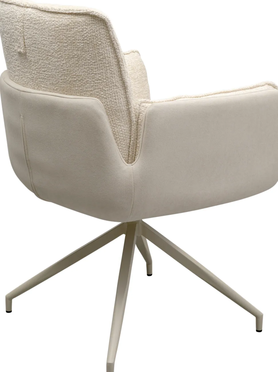 Drehstuhl mit Armlehnen Hilla Weiß