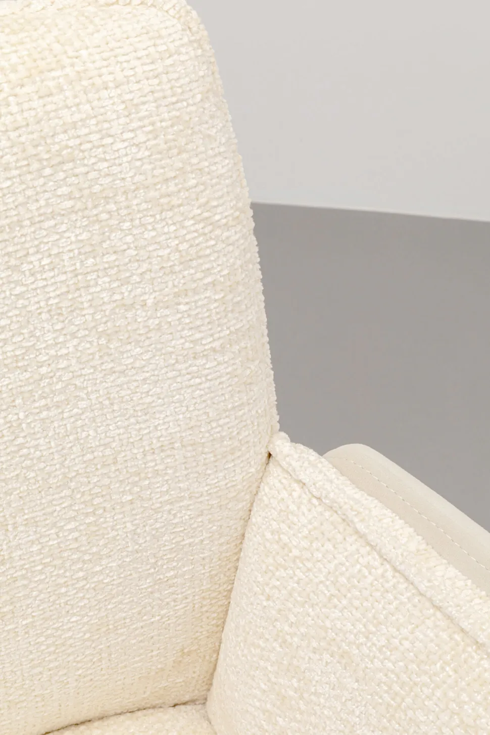 Drehstuhl mit Armlehnen Hilla Weiß