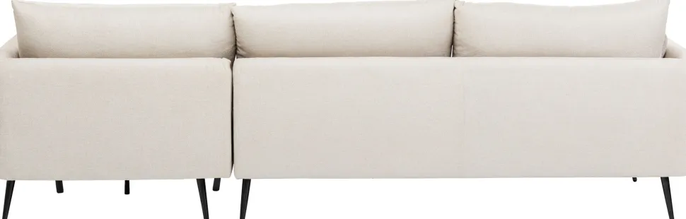 Ecksofa Amalfi Rechts Creme 275cm