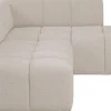 Ecksofa Belami Creme Rechts 265cm