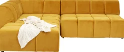 Ecksofa Belami Velvet Amber Links
