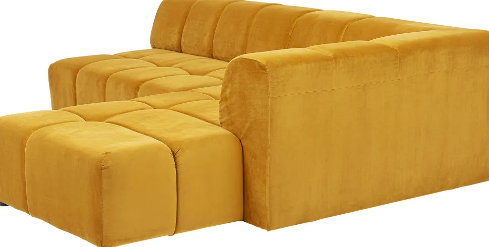Ecksofa Belami Velvet Amber Rechts