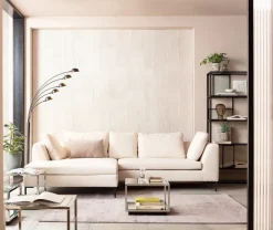 Ecksofa Gianni Creme Links