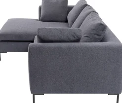 Ecksofa Gianni Grau Links