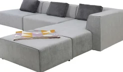 Ecksofa Infinity Atlanta Grau Rechts