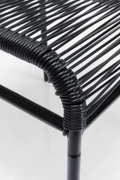 Fußhocker Acapulco Mono Schwarz