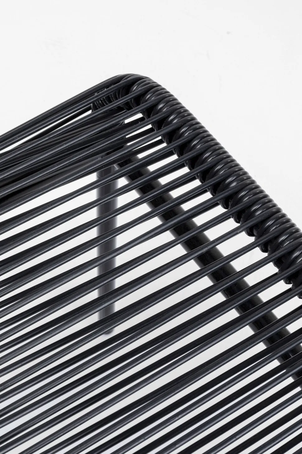 Fußhocker Acapulco Mono Schwarz