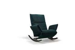 Funktionssessel Rockfrog breit Stoff Lounge petrol