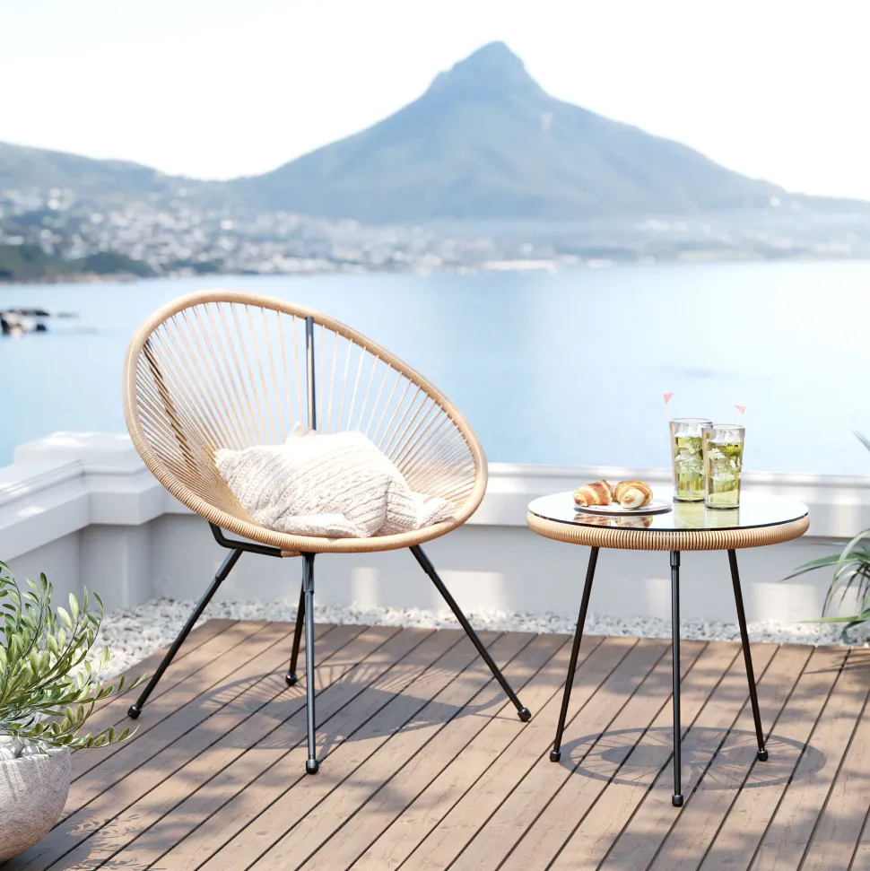 Gartenset Acapulco 2tlg Nature