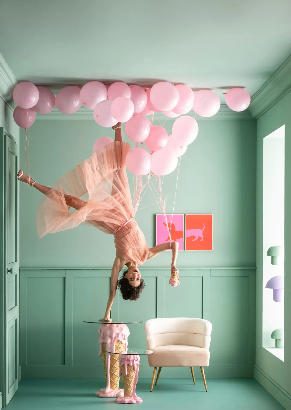 Gerahmtes Bild Dog Frankie (2/Set)