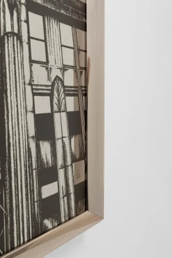 Gerahmtes Bild Empire State Mirror 77x130cm