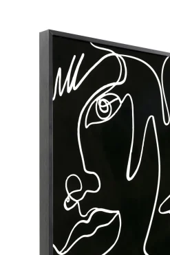 Gerahmtes Bild Faccia Arte Drawing 150x100cm