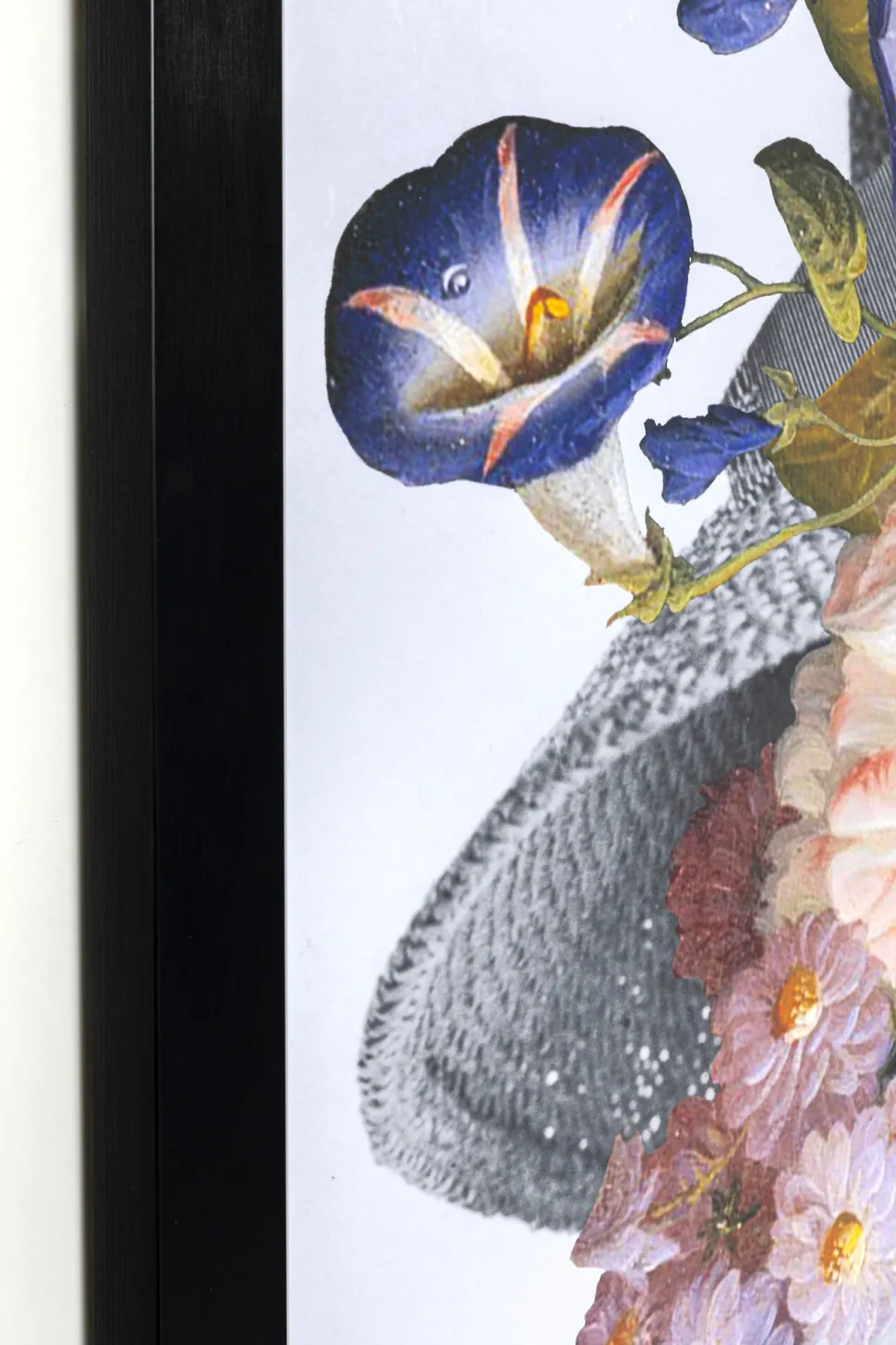 Gerahmtes Bild Flower Lady Pastell 117x154cm