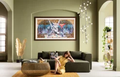 Gerahmtes Bild Lovers 266x150cm