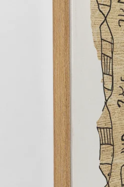 Gerahmtes Bild Native Spirals 50x150cm